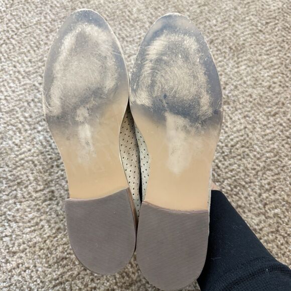 Susina Kellen Almond Toe Tan Suede Leather Slip On Loafers Flats 8M - Picture 10 of 12